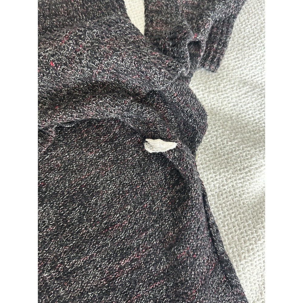 Free People Snap Button Front Oversized Cardigan Sweater Women's Small Purple - Picture 5 of 5
